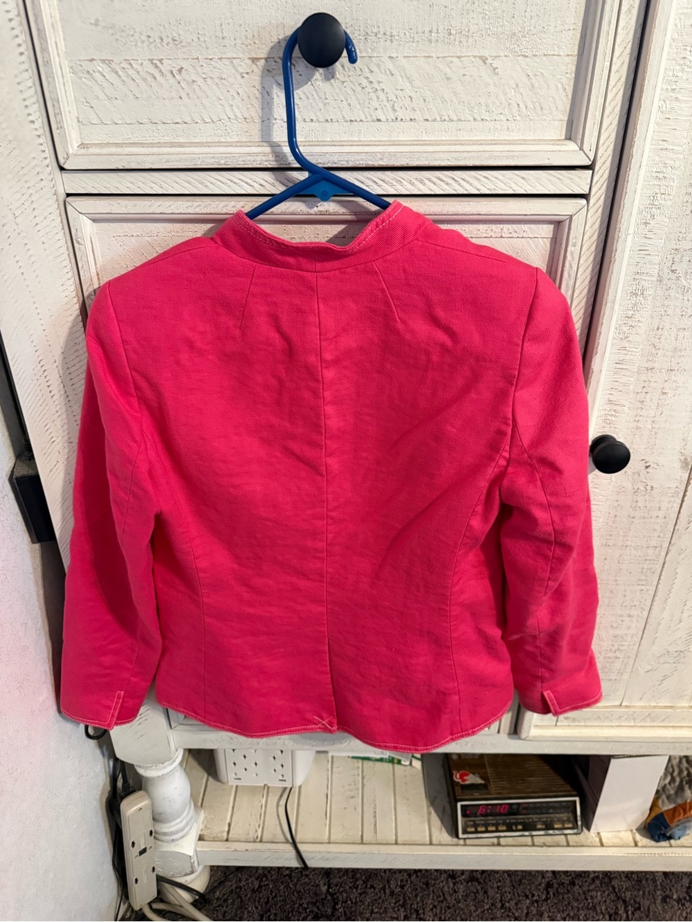 J. Crew Hot Pink Open-Front Blazer - Picture 3 of 4
